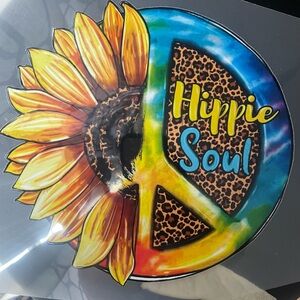 Sunflower Peace dtf heat transfer-you pick color shirt!